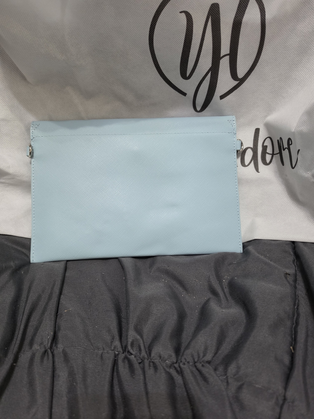 Light Blue 3-Piece Tote and Pouches Set - Picture 13 of 16
